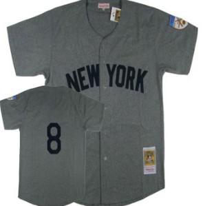 New York Yankees #8 Yogi Berra Gray Wollens Throwback Jerseys,We sell and wholesale New York Yankees #8 Yogi Berra Gray Wollens Throwback Jerseys on line form chian!