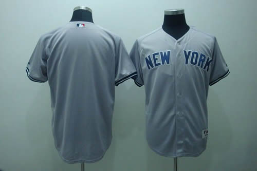 New York Yankees blank grey Jerseys,We sell and wholesale New York Yankees blank grey Jerseys on line form chian!