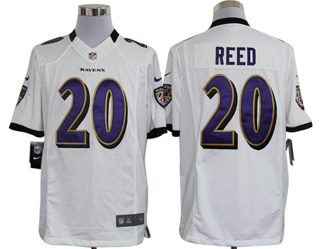 Nike Limited Baltimore Ravens #20 Rd Reed White Jerseys,We sell and wholesale Nike Limited Baltimore Ravens #20 Rd Reed White Jerseys on line form chian!