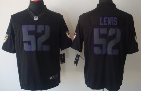 Nike Limited Baltimore Ravens #52 Ray Lewis Black Impact Jerseys,We sell and wholesale Nike Limited Baltimore Ravens #52 Ray Lewis Black Impact Jerseys on line form chian!