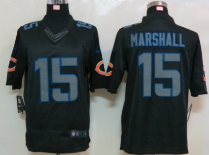 Nike Limited Chicago Bears #15 Brandon Marshall Black Impact Jerseys,We sell and wholesale Nike Limited Chicago Bears #15 Brandon Marshall Black Impact Jerseys on line form chian!