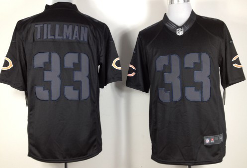 Nike Limited Chicago Bears #33 Charles Tillman Black Impact Jerseys,We sell and wholesale Nike Limited Chicago Bears #33 Charles Tillman Black Impact Jerseys on line form chian!