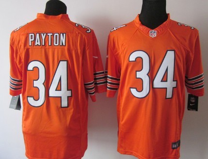 Nike Limited Chicago Bears #34 Walter Payton Orange Jerseys,We sell and wholesale Nike Limited Chicago Bears #34 Walter Payton Orange Jerseys on line form chian!
