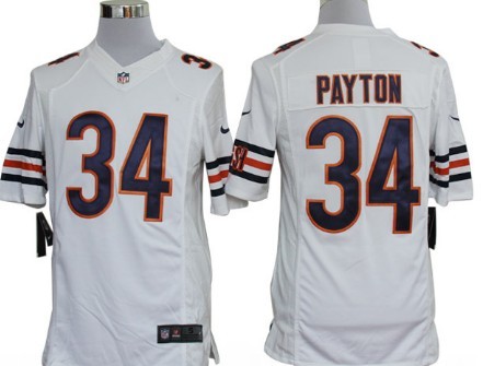 Nike Limited Chicago Bears #34 Walter Payton White Jerseys,We sell and wholesale Nike Limited Chicago Bears #34 Walter Payton White Jerseys on line form chian!