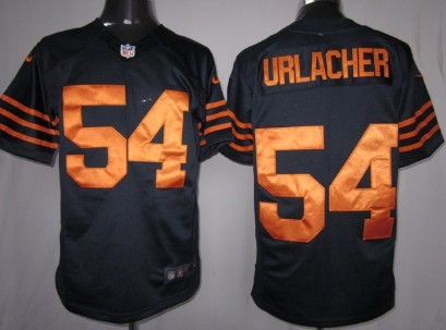 Nike Limited Chicago Bears #54 Brian Urlacher Blue With Orange Jerseys,We sell and wholesale Nike Limited Chicago Bears #54 Brian Urlacher Blue With Orange Jerseys on line form chian!