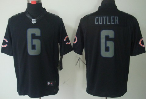 Nike Limited Chicago Bears #6 Jay Cutler Black Impact Jerseys,We sell and wholesale Nike Limited Chicago Bears #6 Jay Cutler Black Impact Jerseys on line form chian!