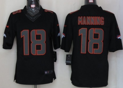 Nike Limited Denver Broncos #18 Peyton Manning Black Impact Jerseys,We sell and wholesale Nike Limited Denver Broncos #18 Peyton Manning Black Impact Jerseys on line form chian!