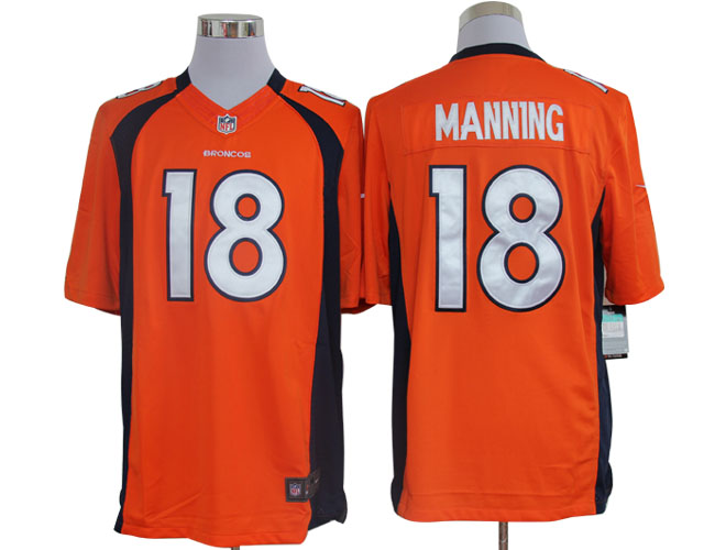 Nike Limited Denver Broncos #18 Peyton Manning Orange Jerseys,We sell and wholesale Nike Limited Denver Broncos #18 Peyton Manning Orange Jerseys on line form chian!