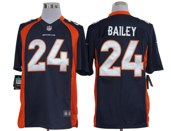Nike Limited Denver Broncos #24 Champ Bailey Blue Jerseys,We sell and wholesale Nike Limited Denver Broncos #24 Champ Bailey Blue Jerseys on line form chian!