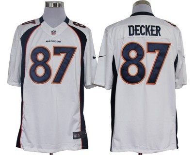 Nike Limited Denver Broncos #87 Eric Decker White Jerseys,We sell and wholesale Nike Limited Denver Broncos #87 Eric Decker White Jerseys on line form chian!