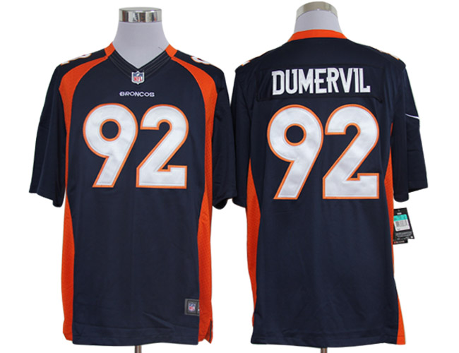 Nike Limited Denver Broncos #92 Elvis Dumervil Blue Jerseys,We sell and wholesale Nike Limited Denver Broncos #92 Elvis Dumervil Blue Jerseys on line form chian!