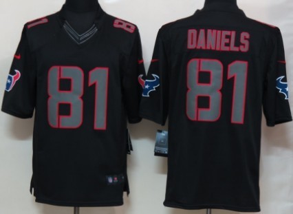 Nike Limited Houston Texans #81 Owen Daniels Black Impact Jerseys,We sell and wholesale Nike Limited Houston Texans #81 Owen Daniels Black Impact Jerseys on line form chian!