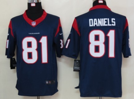 Nike Limited Houston Texans #81 Owen Daniels Blue Jerseys,We sell and wholesale Nike Limited Houston Texans #81 Owen Daniels Blue Jerseys on line form chian!