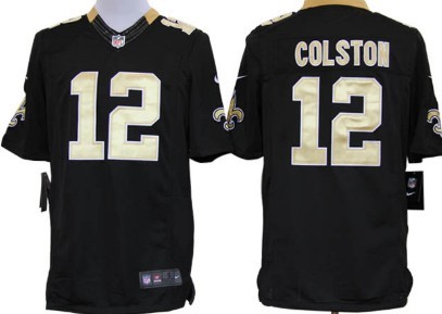 Nike Limited New Orleans Saints #12 Marques Colston Black Jerseys,We sell and wholesale Nike Limited New Orleans Saints #12 Marques Colston Black Jerseys on line form chian!