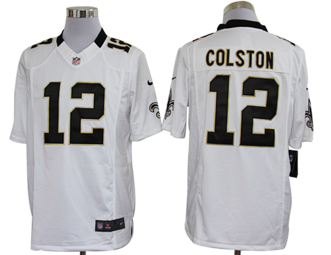Nike Limited New Orleans Saints #12 Marques Colston White Jerseys,We sell and wholesale Nike Limited New Orleans Saints #12 Marques Colston White Jerseys on line form chian!