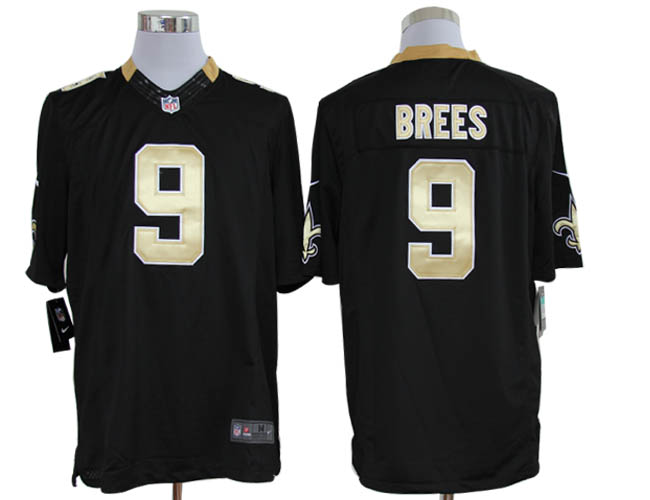 Nike Limited New Orleans Saints #9 Drew Brees Black Jerseys,We sell and wholesale Nike Limited New Orleans Saints #9 Drew Brees Black Jerseys on line form chian!