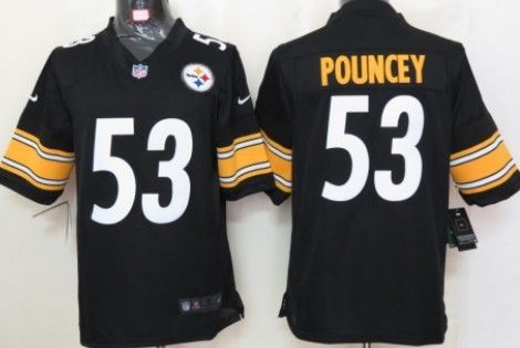 Nike Limited Pittsburgh Steelers #53 Maurkice Pouncey Black Jerseys,We sell and wholesale Nike Limited Pittsburgh Steelers #53 Maurkice Pouncey Black Jerseys on line form chian!