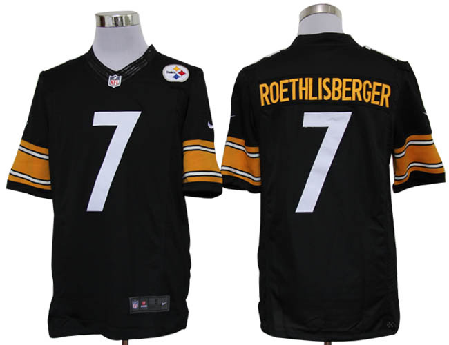 Nike Limited Pittsburgh Steelers #7 Ben Roethlisberger Black Jerseys,We sell and wholesale Nike Limited Pittsburgh Steelers #7 Ben Roethlisberger Black Jerseys on line form chian!