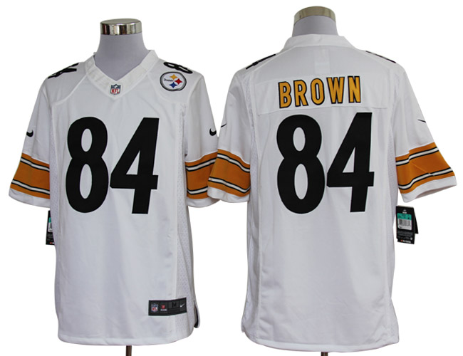 Nike Limited Pittsburgh Steelers #84 Antonio Brown White Jerseys,We sell and wholesale Nike Limited Pittsburgh Steelers #84 Antonio Brown White Jerseys on line form chian!