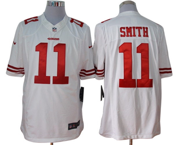 Nike Limited San Francisco 49ers #11 Alex Smith White Jerseys,We sell and wholesale Nike Limited San Francisco 49ers #11 Alex Smith White Jerseys on line form chian!
