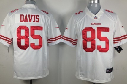 Nike Limited San Francisco 49ers #85 Vernon Davis White Jerseys,We sell and wholesale Nike Limited San Francisco 49ers #85 Vernon Davis White Jerseys on line form chian!