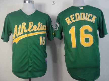 Oakland Athletics #16 Josh Reddick Green Jerseys,We sell and wholesale Oakland Athletics #16 Josh Reddick Green Jerseys on line form chian!