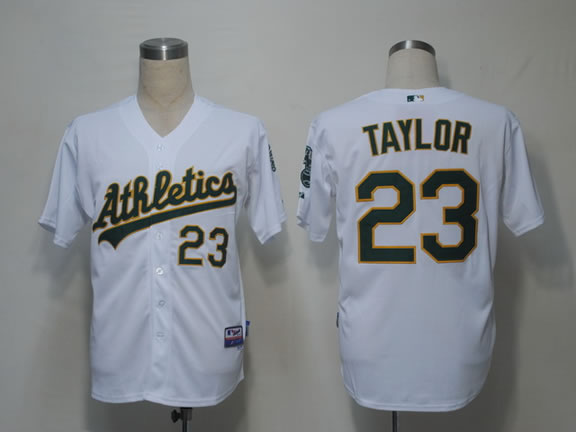 Oakland Athletics #23 Taylor White Cool Base Jerseys,We sell and wholesale Oakland Athletics #23 Taylor White Cool Base Jerseys on line form chian!
