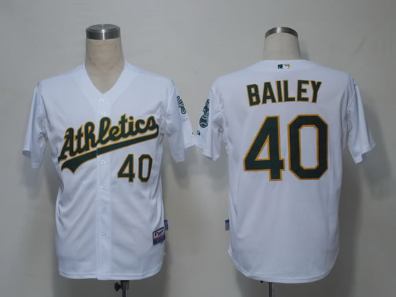 Oakland Athletics #40 Bailey White Cool Base Jerseys,We sell and wholesale Oakland Athletics #40 Bailey White Cool Base Jerseys on line form chian!