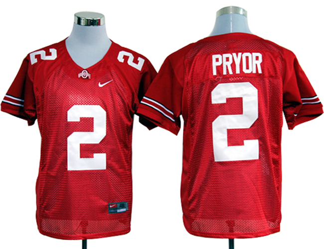 Ohio State Buckeyes #2 Pryor Red NCAA Jerseys,We sell and wholesale Ohio State Buckeyes #2 Pryor Red NCAA Jerseys on line form chian!