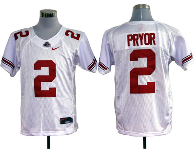 Ohio State Buckeyes #2 Pryor White NCAA Jerseys,We sell and wholesale Ohio State Buckeyes #2 Pryor White NCAA Jerseys on line form chian!