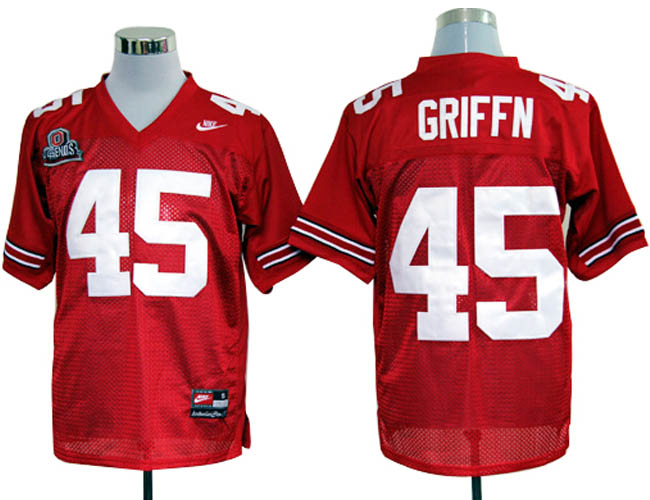 Ohio State Buckeyes #45 Griffin Red NCAA Jerseys,We sell and wholesale Ohio State Buckeyes #45 Griffin Red NCAA Jerseys on line form chian!