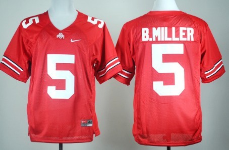 Ohio State Buckeyes #5 Baxton Miller Red College Jerseys,We sell and wholesale Ohio State Buckeyes #5 Baxton Miller Red College Jerseys on line form chian!
