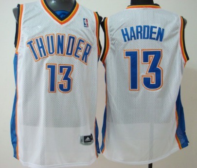 Oklahoma City Thunder #13 James Harden White Swingman Jerseys,We sell and wholesale Oklahoma City Thunder #13 James Harden White Swingman Jerseys on line form chian!