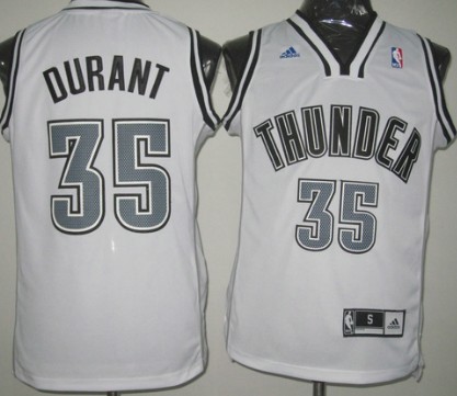 Oklahoma City Thunder #35 Kevin Durant Revolution 30 Swingman White With Black Jerseys,We sell and wholesale Oklahoma City Thunder #35 Kevin Durant Revolution 30 Swingman White With Black Jerseys on line form chian!