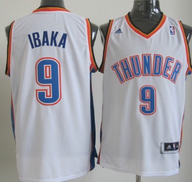 Oklahoma City Thunder #9 Serge Ibaka Revolution 30 Swingman White Jerseys,We sell and wholesale Oklahoma City Thunder #9 Serge Ibaka Revolution 30 Swingman White Jerseys on line form chian!