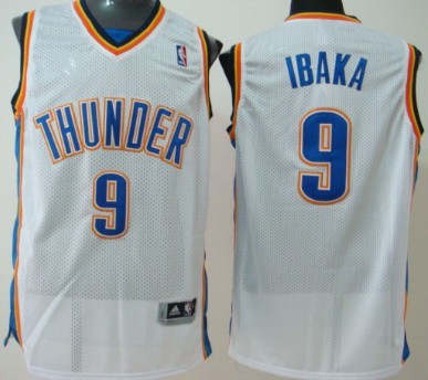 Oklahoma City Thunder #9 Serge Ibaka White Swingman Jerseys,We sell and wholesale Oklahoma City Thunder #9 Serge Ibaka White Swingman Jerseys on line form chian!