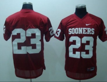 Oklahoma Sooners #23 Red NCAA Jerseys,We sell and wholesale Oklahoma Sooners #23 Red NCAA Jerseys on line form chian!
