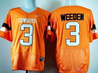 Oklahoma State Cowboys #3 Brandon Weeden Orange Pro Combat College Jerseys,We sell and wholesale Oklahoma State Cowboys #3 Brandon Weeden Orange Pro Combat College Jerseys on line form chian!
