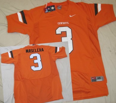 Oklahoma State Cowboys #3 Isaac Maselera Orange NCAA Jerseys,We sell and wholesale Oklahoma State Cowboys #3 Isaac Maselera Orange NCAA Jerseys on line form chian!
