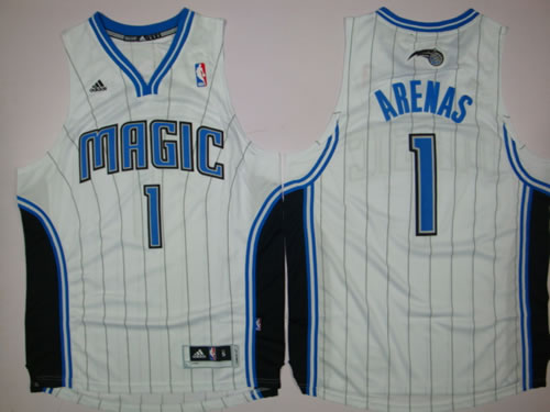 Orlando Magic #1 Arenas White Revolution 30 Authentic Jerseys,We sell and wholesale Orlando Magic #1 Arenas White Revolution 30 Authentic Jerseys on line form chian!