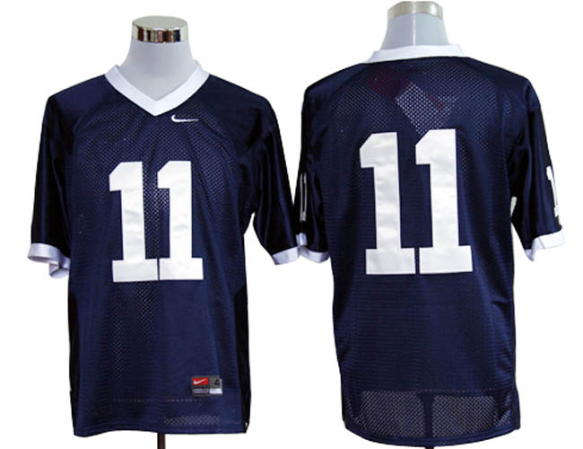 Penn State Nittany Lions #11 Navy Blue NCAA Jerseys,We sell and wholesale Penn State Nittany Lions #11 Navy Blue NCAA Jerseys on line form chian!