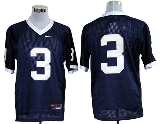 Penn State Nittany Lions #3 Navy Blue NCAA Jerseys,We sell and wholesale Penn State Nittany Lions #3 Navy Blue NCAA Jerseys on line form chian!