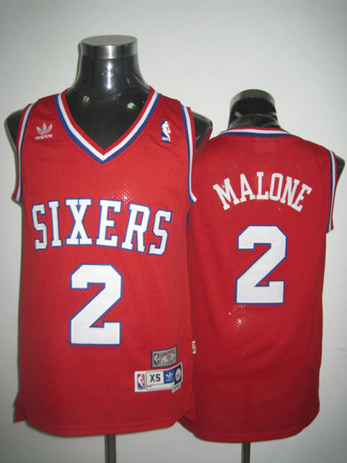 Philadelphia 76ers #2 Malone red Jerseys,We sell and wholesale Philadelphia 76ers #2 Malone red Jerseys on line form chian!