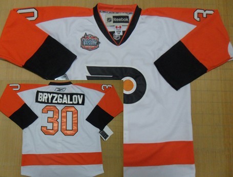 Philadelphia Flyers #30 Bryzgalov White Jerseys,We sell and wholesale Philadelphia Flyers #30 Bryzgalov White Jerseys on line form chian!