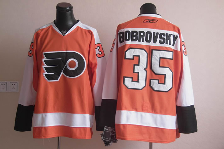 Philadelphia Flyers #35 bobrovsky orange Jerseys,We sell and wholesale Philadelphia Flyers #35 bobrovsky orange Jerseys on line form chian!