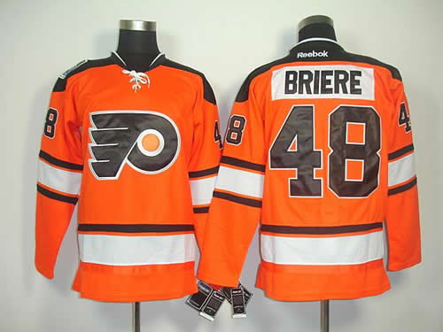 Philadelphia Flyers #48 Briere 2012 Winter Classic Orange Jerseys,We sell and wholesale Philadelphia Flyers #48 Briere 2012 Winter Classic Orange Jerseys on line form chian!