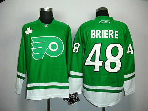 Philadelphia Flyers #48 Briere Green Jerseys,We sell and wholesale Philadelphia Flyers #48 Briere Green Jerseys on line form chian!