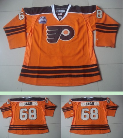Philadelphia Flyers #68 JAGR Orange Jerseys,We sell and wholesale Philadelphia Flyers #68 JAGR Orange Jerseys on line form chian!