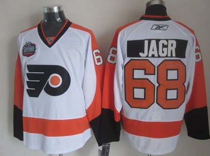 Philadelphia Flyers #68 Jagr White Jerseys,We sell and wholesale Philadelphia Flyers #68 Jagr White Jerseys on line form chian!