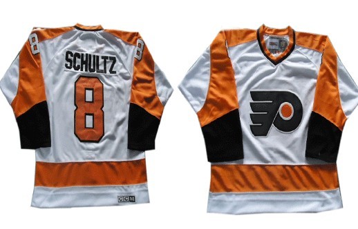 Philadelphia Flyers #8 Dave Schultz White Throwback CCM Jerseys,We sell and wholesale Philadelphia Flyers #8 Dave Schultz White Throwback CCM Jerseys on line form chian!